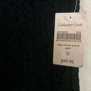 NWT lace pencil skirt